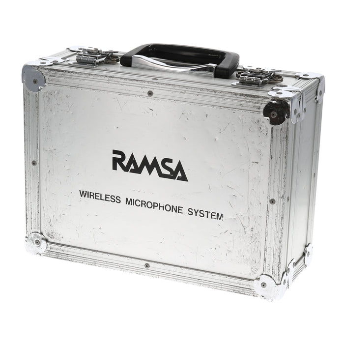 【中古品】RAMSA WX-RJ800 ＋ WX-TB841 ×2 800MHz帯ENG/EFPデュアルチャンネル型ワイヤレス送受信機セット