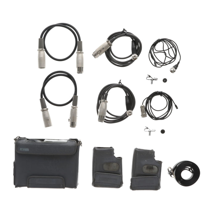 【中古品】RAMSA WX-RJ800 ＋ WX-TB841 ×2 800MHz帯ENG/EFPデュアルチャンネル型ワイヤレス送受信機セット