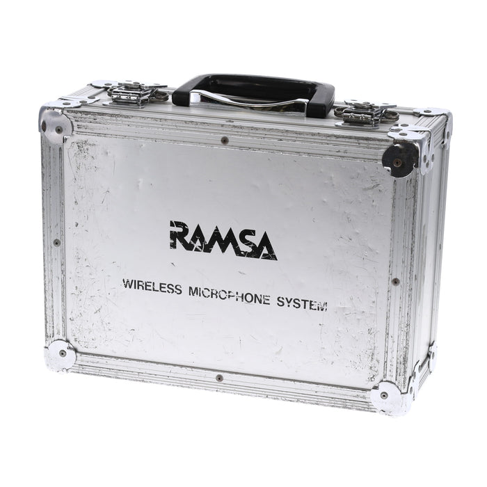 【中古品】RAMSA WX-RJ800 ＋ WX-TB841 ×2 800MHz帯ENG/EFPデュアルチャンネル型ワイヤレス送受信機セット