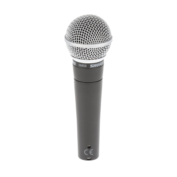 【中古品】SHURE SM58 ダイナミック型ハンドヘルドマイクロホン(スイッチ無)