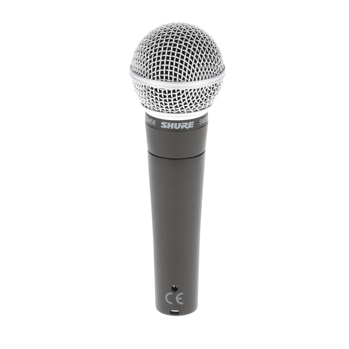【中古品】SHURE SM58 ダイナミック型ハンドヘルドマイクロホン(スイッチ無)