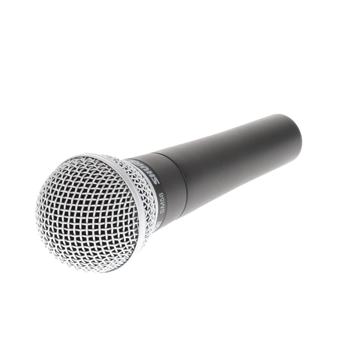 【中古品】SHURE SM58 ダイナミック型ハンドヘルドマイクロホン(スイッチ無)