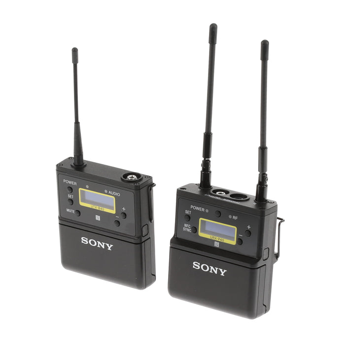 【中古品】SONY UWP-D21 B帯アナログワイヤレスマイクロホンパッケージ(ボディーパックトランスミッター/ポータブルチューナー)