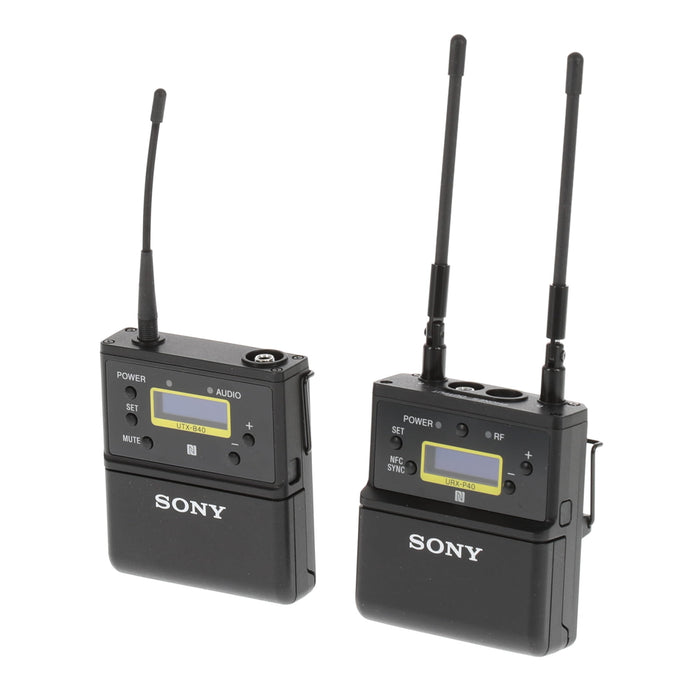 【中古品】SONY UWP-D21 B帯アナログワイヤレスマイクロホンパッケージ(ボディーパックトランスミッター/ポータブルチューナー)