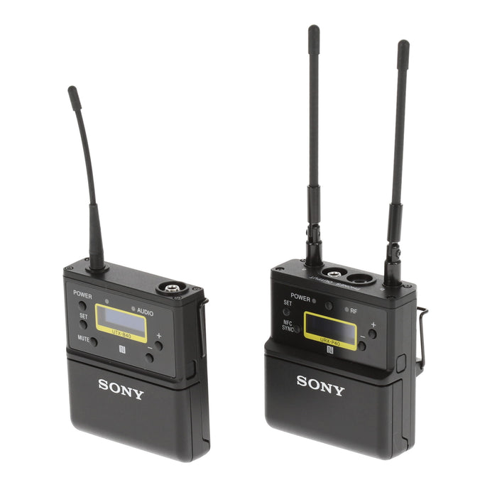 【中古品】SONY UWP-D21 B帯アナログワイヤレスマイクロホンパッケージ(ボディーパックトランスミッター/ポータブルチューナー)