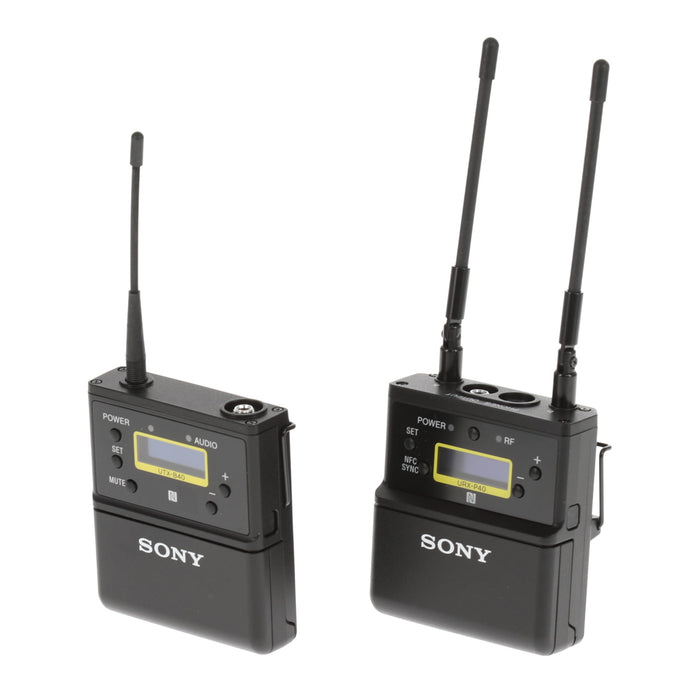 【中古品】SONY UWP-D21 B帯アナログワイヤレスマイクロホンパッケージ(ボディーパックトランスミッター/ポータブルチューナー)