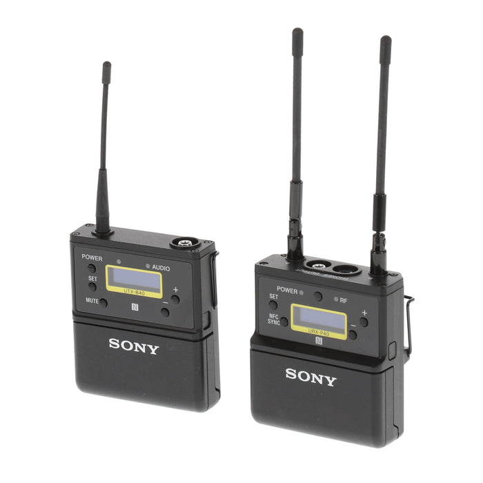 【中古品】SONY UWP-D21 B帯アナログワイヤレスマイクロホンパッケージ(ボディーパックトランスミッター/ポータブルチューナー)
