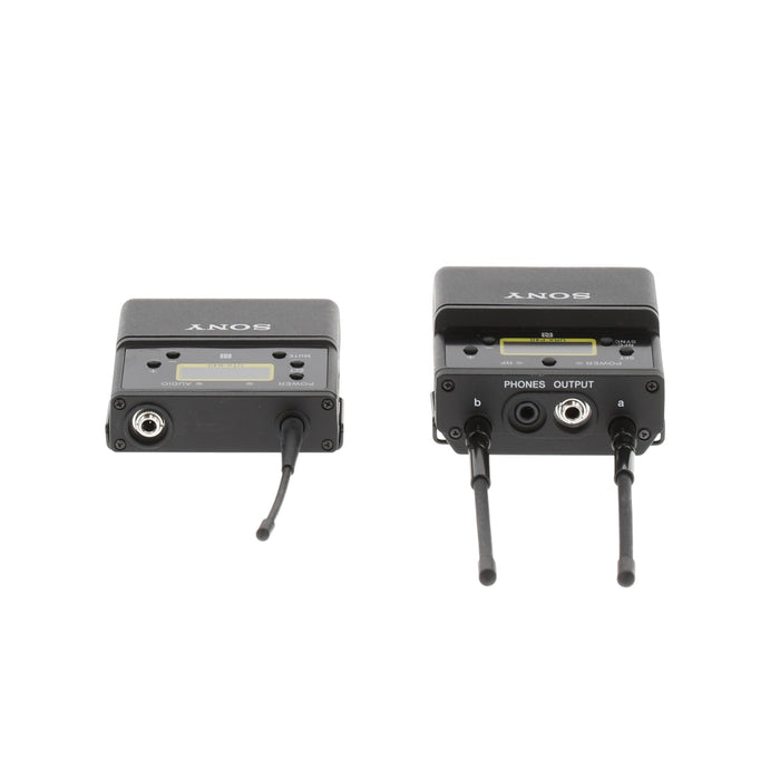 【中古品】SONY UWP-D21 B帯アナログワイヤレスマイクロホンパッケージ(ボディーパックトランスミッター/ポータブルチューナー)