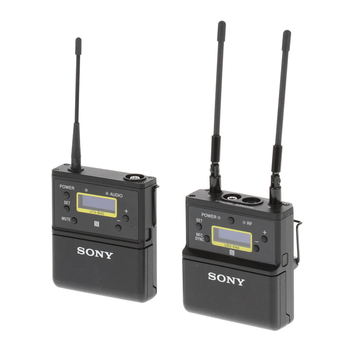 【中古品】SONY UWP-D21 B帯アナログワイヤレスマイクロホンパッケージ(ボディーパックトランスミッター/ポータブルチューナー)