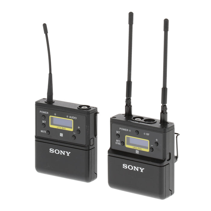 【中古品】SONY UWP-D21 B帯アナログワイヤレスマイクロホンパッケージ(ボディーパックトランスミッター/ポータブルチューナー)