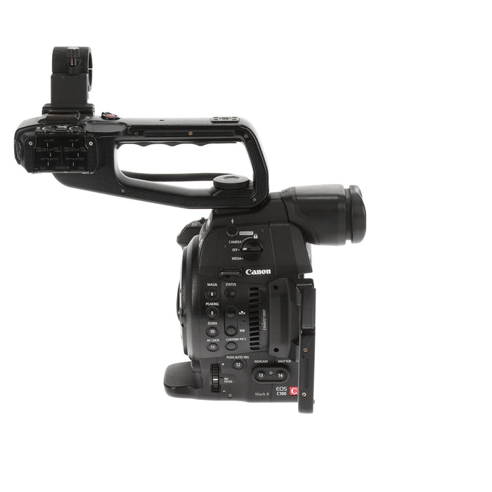 【中古品】Canon EOS C100MK2 デジタルシネマカメラ ボディー(EFマウント) EOS C100 Mark II