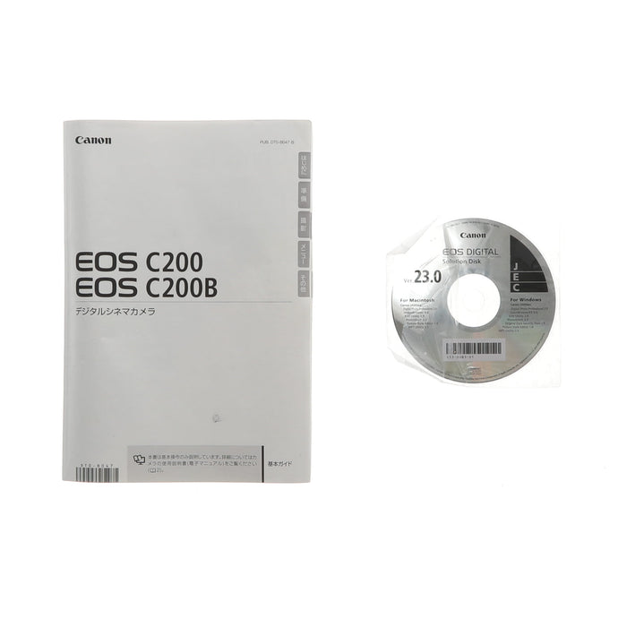 【中古品】Canon EOS C200 デジタルシネマカメラ EOS C200(レンズ無し)