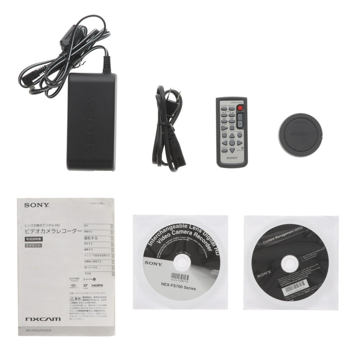 【中古品】SONY NEX-FS700J NXCAMカムコーダー(ジャンク品)