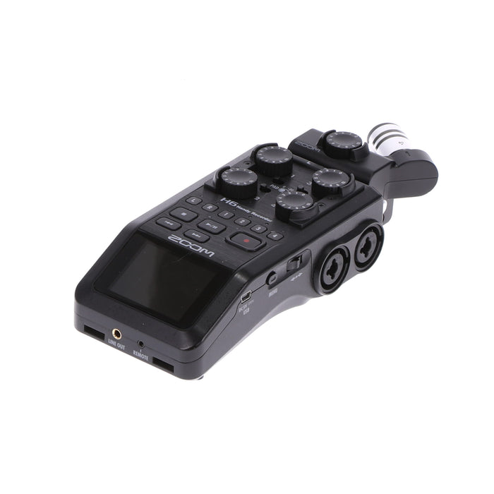 【中古品】ZOOM H6 ハンディレコーダー(ブラック)
