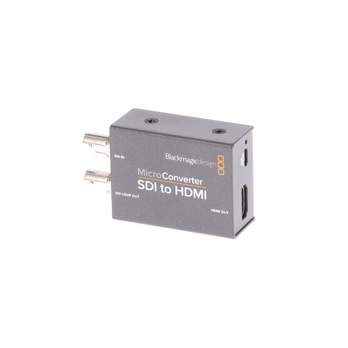 【中古品】BlackmagicDesign CONVCMIC/SH/WPSU Micro Converter SDI to HDMI wPSU(パワーサプライ付属)