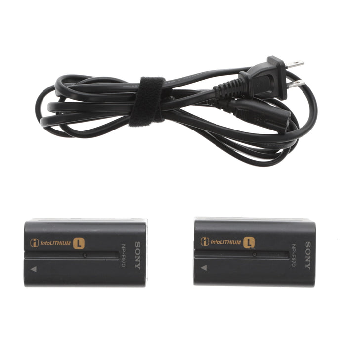 【中古品】SONY AC-VQ1051D ACアダプター/チャージャー(バッテリーパック2個付属)