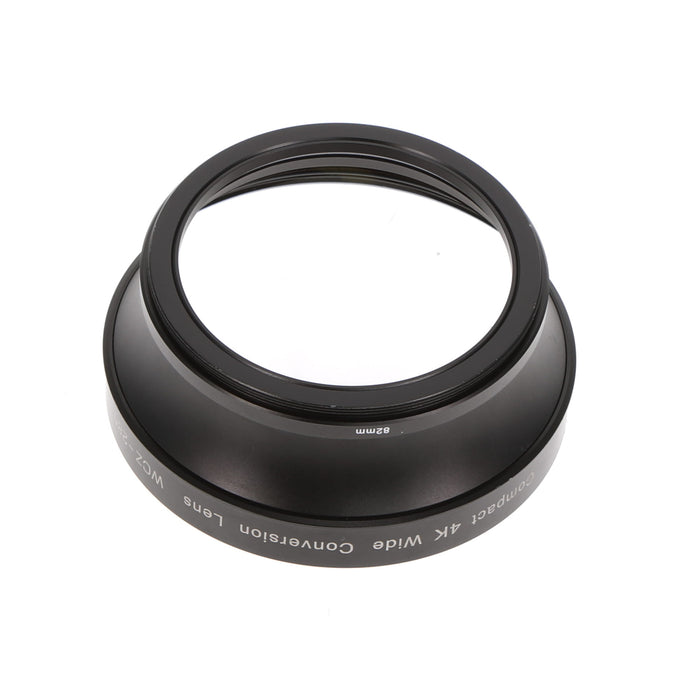 【中古品クリアランスセール】【中古品】Zunow WCZ-280 4K対応 0.83倍 ワイドコンバージョンレンズ(Φ82 変換リング付き)