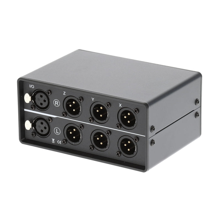 【中古品】DOUKAUDIO MC103-Pro (I/O XLRメス端子） Little Bear MC103-Pro 1(3)-IN-3(1)-OUT XLRバランスオーディオコンバーター ステレオパッシブセレクタースイッチャー