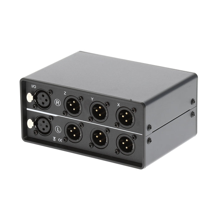 【中古品】DOUKAUDIO MC103-Pro (I/O XLRメス端子） Little Bear MC103-Pro 1(3)-IN-3(1)-OUT XLRバランスオーディオコンバーター ステレオパッシブセレクタースイッチャー