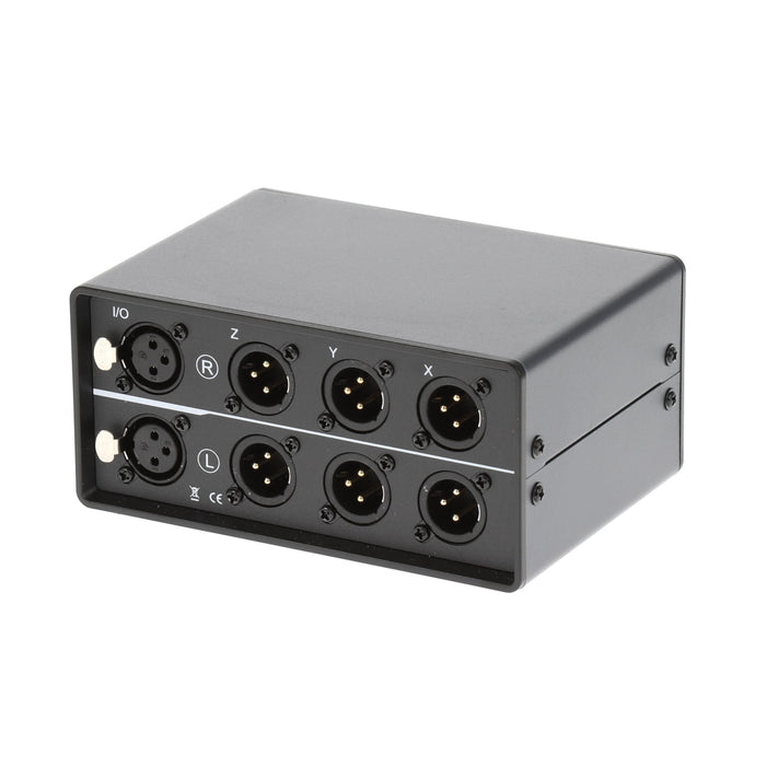 【中古品】DOUKAUDIO MC103-Pro (I/O XLRメス端子） Little Bear MC103-Pro 1(3)-IN-3(1)-OUT XLRバランスオーディオコンバーター ステレオパッシブセレクタースイッチャー