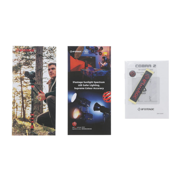 【中古品】iFootage RB-A300 COBRA2 ラウンドベースモノポッド151cm