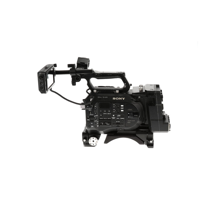 【中古品】SONY PXW-FS7M2 + XDCA-FS7 ＋ VCT-FS7 XDCAMメモリーカムコーダー(ボディのみ)(拡張ユニット/ライトウェイトロッドサポート付属)