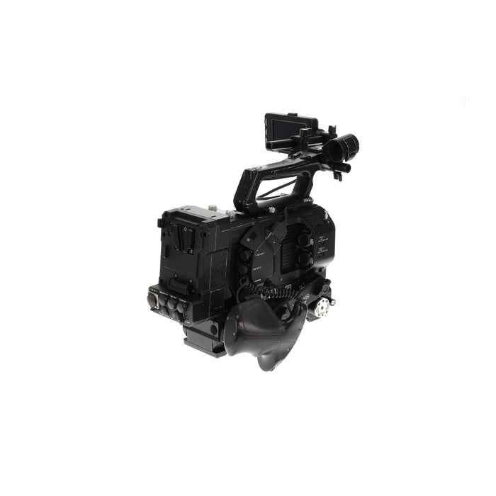 【中古品】SONY PXW-FS7M2 + XDCA-FS7 ＋ VCT-FS7 XDCAMメモリーカムコーダー(ボディのみ)(拡張ユニット/ライトウェイトロッドサポート付属)