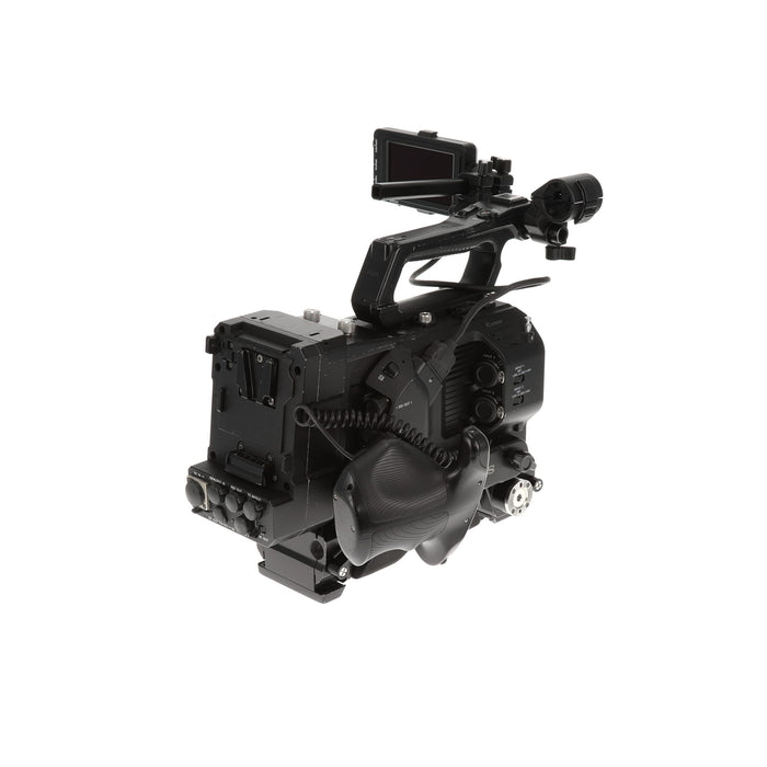 【中古品】SONY PXW-FS7M2 + XDCA-FS7 ＋ VCT-FS7 XDCAMメモリーカムコーダー(ボディのみ)(拡張ユニット/ライトウェイトロッドサポート付属)