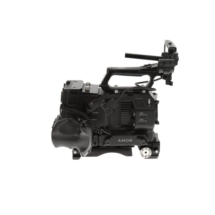 【中古品】SONY PXW-FS7M2 + XDCA-FS7 ＋ VCT-FS7 XDCAMメモリーカムコーダー(ボディのみ)(拡張ユニット/ライトウェイトロッドサポート付属)