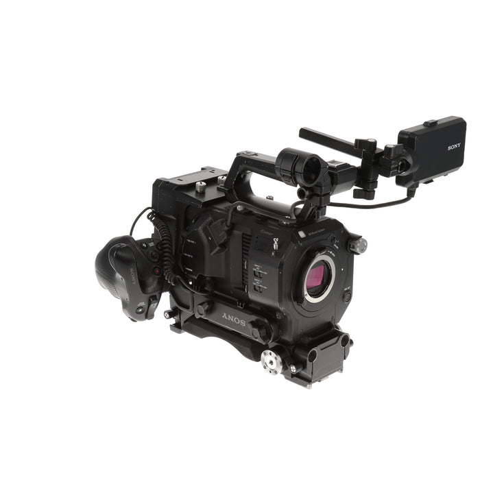 【中古品】SONY PXW-FS7M2 + XDCA-FS7 ＋ VCT-FS7 XDCAMメモリーカムコーダー(ボディのみ)(拡張ユニット/ライトウェイトロッドサポート付属)