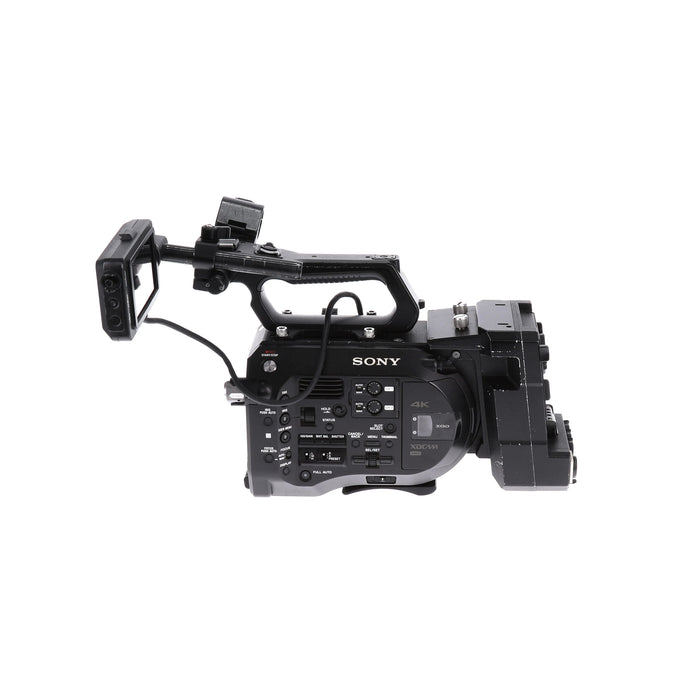【中古品】SONY PXW-FS7 + XDCA-FS7 XDCAMメモリーカムコーダー(ボディのみ)(拡張ユニット付属)