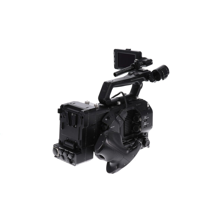【中古品】SONY PXW-FS7 + XDCA-FS7 XDCAMメモリーカムコーダー(ボディのみ)(拡張ユニット付属)