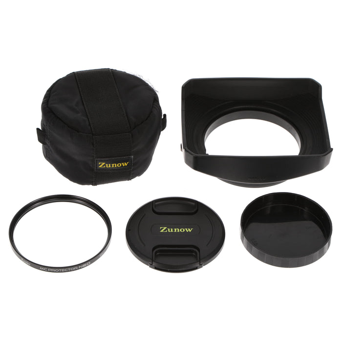 【中古品】Zunow WCZ-280 4K対応 0.83倍 ワイドコンバージョンレンズ(Φ82 変換リング付き)