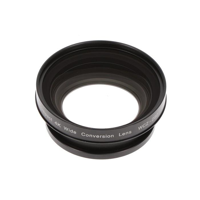 【中古品クリアランスセール】【中古品】Zunow WCZ-280 4K対応 0.83倍 ワイドコンバージョンレンズ(Φ77 変換リング付き)