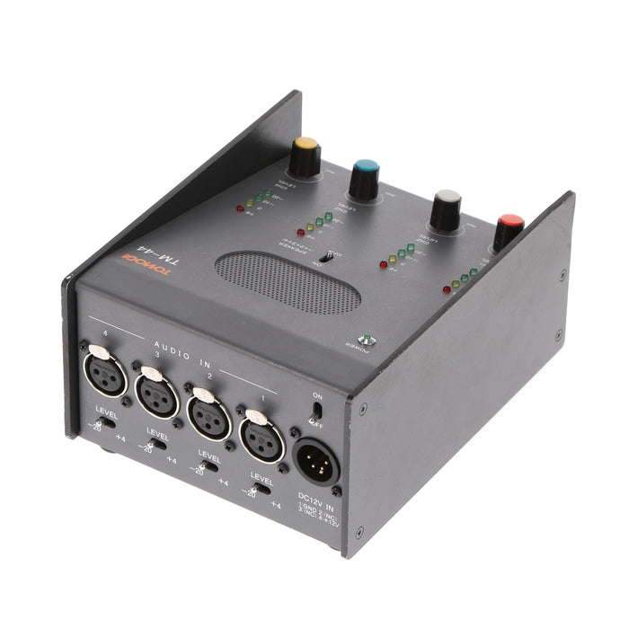 【中古品】TOMOCA TM-44 4ch音声モニター