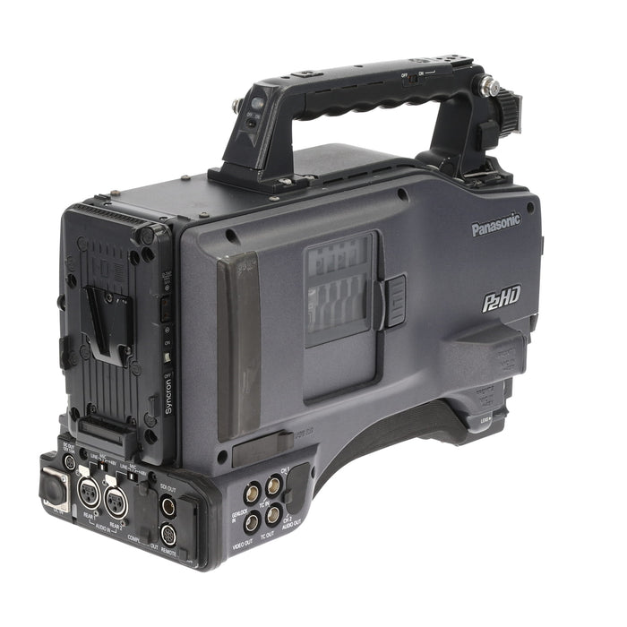 【決算セール2026】【中古品】Panasonic AG-HPX555 + VEQ4548 DVCPROHDメモリーカードカメラレコーダー ビューファインダーセット(ジャンク品)