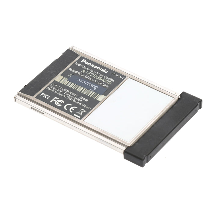 中古品】Panasonic AJ-P2E064FGN メモリーカード P2 card Fシリーズ
