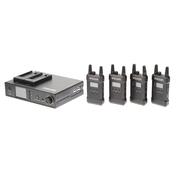 【中古品】Hollyland MARS T1000 ワイヤレスインターカムシステム(ハードケース付き)