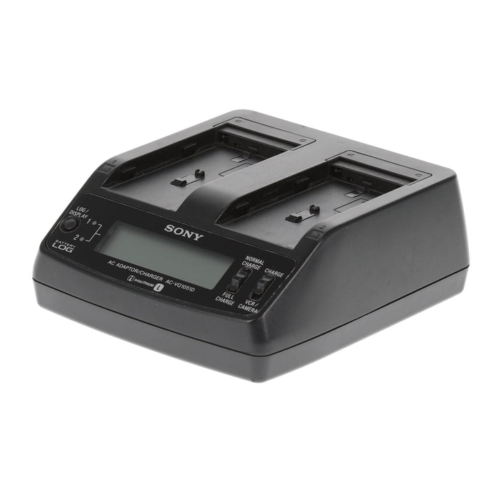 【中古品】SONY AC-VQ1051D ACアダプター/チャージャー(バッテリーパック1個付属)