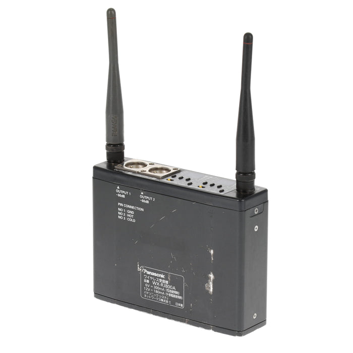 【中古品】RAMSA WX-RJ800A 800MHz帯ENG/EFPデュアルチャンネル型ワイヤレス受信機