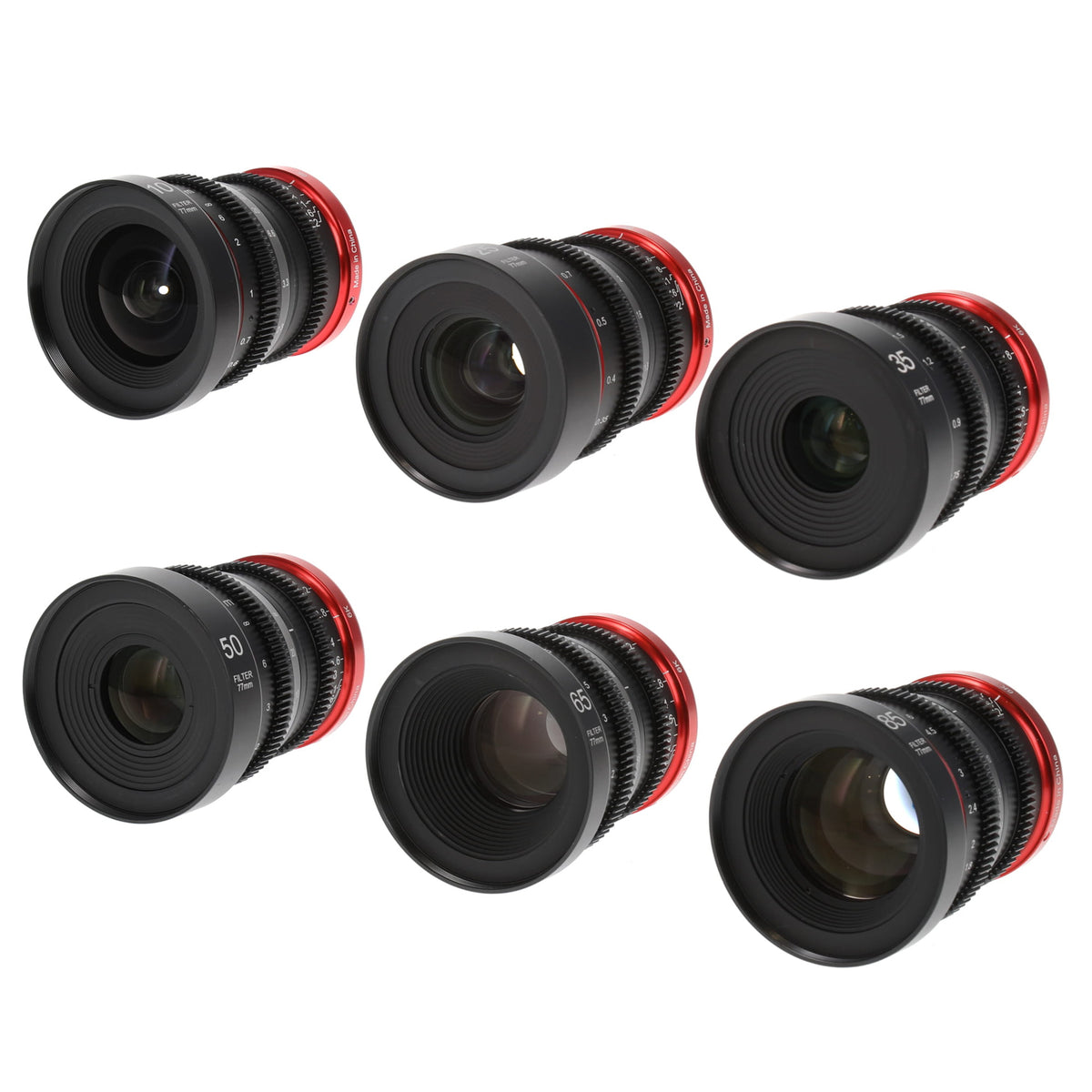 中古品】Meike MK-10/35/50/65/8522T-RF + Superb Hard Case T2.2 RF