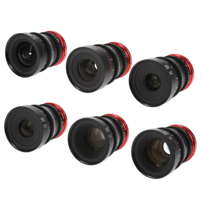 中古品】Meike MK-10/35/50/65/8522T-RF + Superb Hard Case T2.2 RF