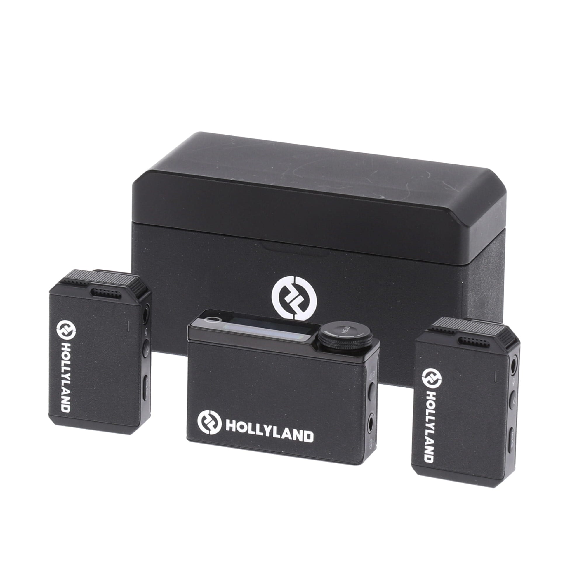 中古品】Hollyland Lark MAX Duo (black) ワイヤレスマイクロフォン