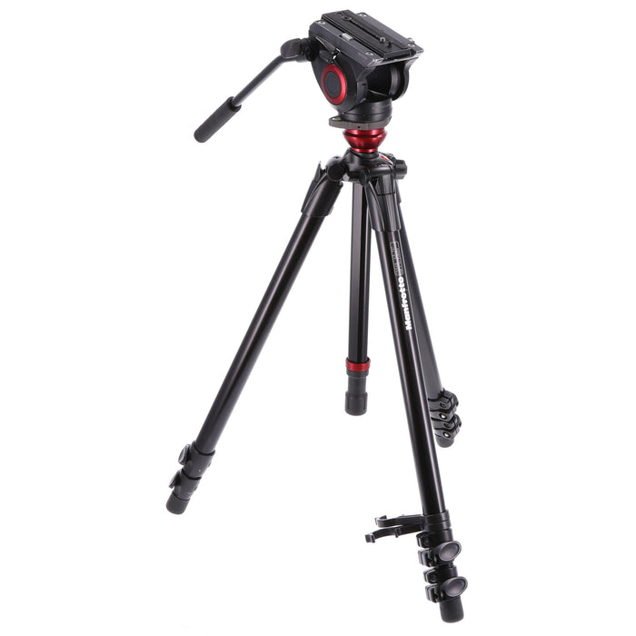 【決算セール2026】【中古品】Manfrotto MVH500AH 755XBK ビデオキット シングル3段 MDEVEアルミ