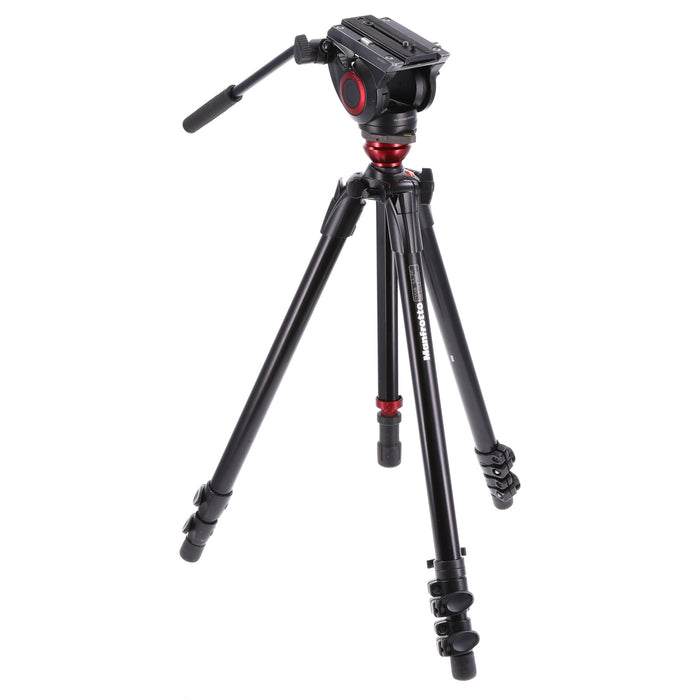 【決算セール2026】【中古品】Manfrotto MVH500AH 755XBK ビデオキット シングル3段 MDEVEアルミ