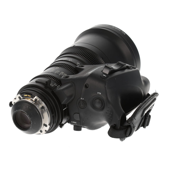 【中古品】FUJINON ZK4.7×19-SAFB ZK19-90mm T2.9(PLマウント/フィート表記/ドライブユニット付)