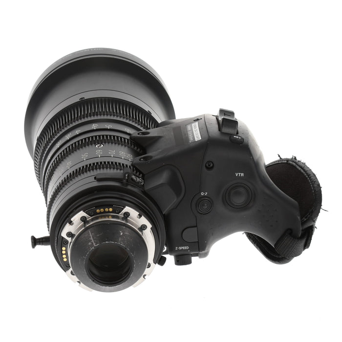 【中古品】FUJINON ZK4.7×19-SAFB ZK19-90mm T2.9(PLマウント/フィート表記/ドライブユニット付)