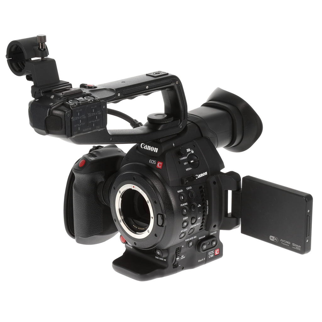 中古品】Canon EOS C100MK2 デジタルシネマカメラ ボディー(EFマウント