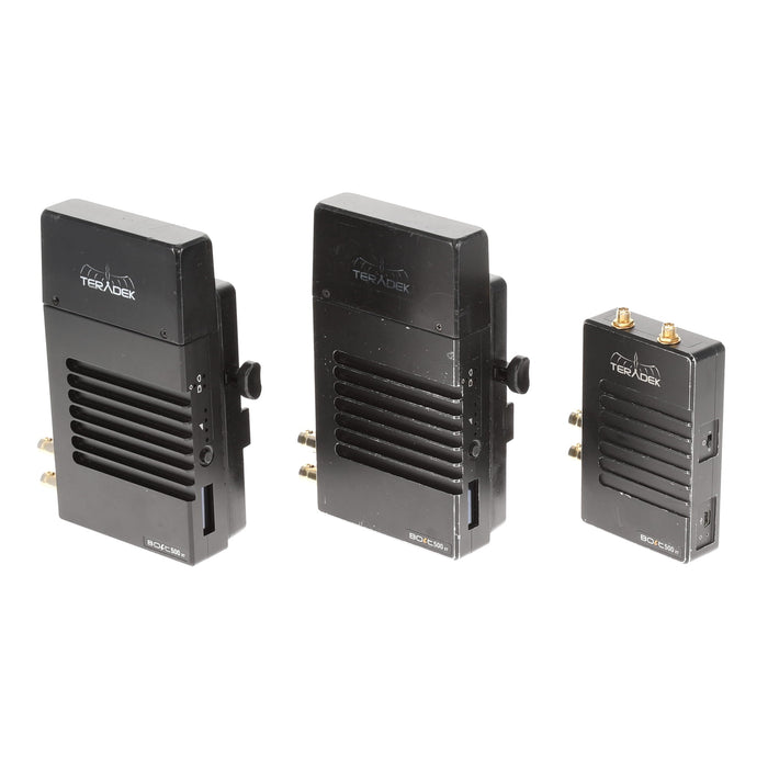 【中古品】Teradek 10-0928 BOLT 500 トランスミッタ1台/レシーバ2台セットモデル （SDI/HDMIモデル）