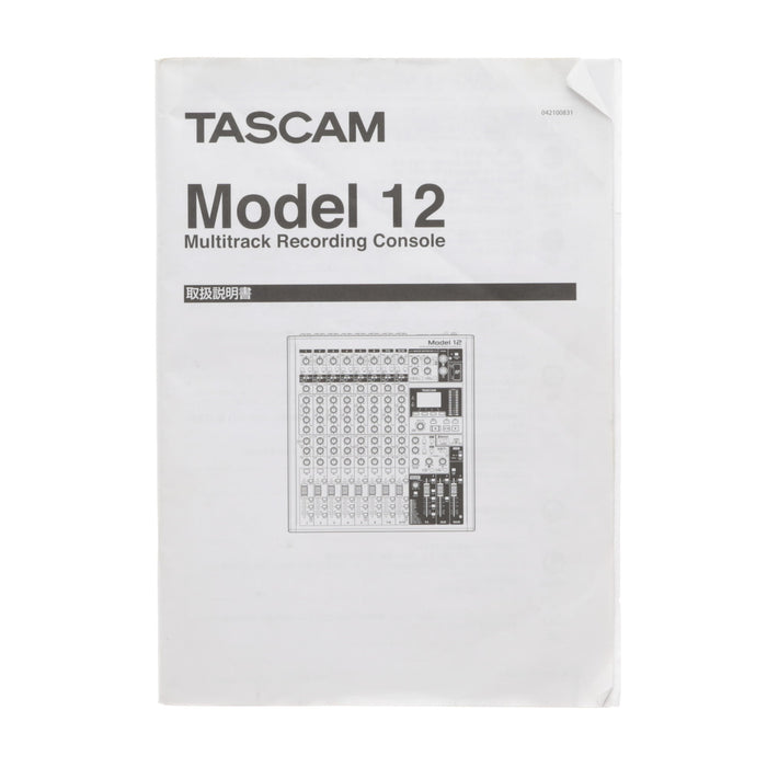 【中古品】TASCAM Model 12 12トラックレコーディングミキサー